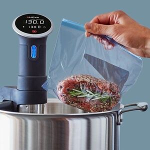 ANOVA Sous Vide Precision Cooker with Bluetooth(800W), plus Bags Kit and Book